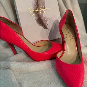 Jessica Simpson Pink Stiletto Heels